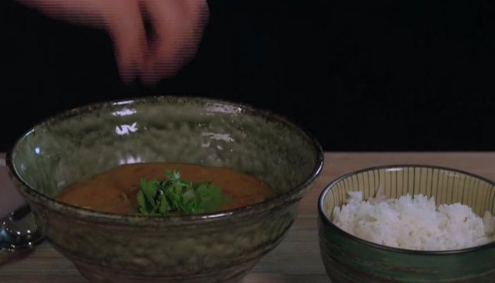 Curry Massaman de pollo