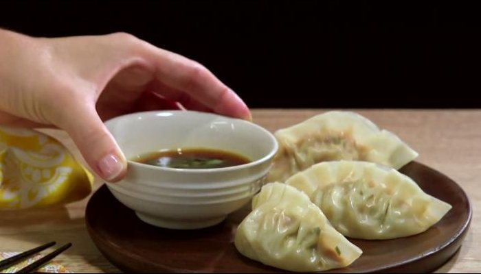 Gyozas de cerdo y col