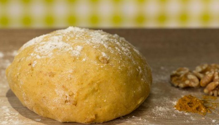 Panecillo de Curry y nueces